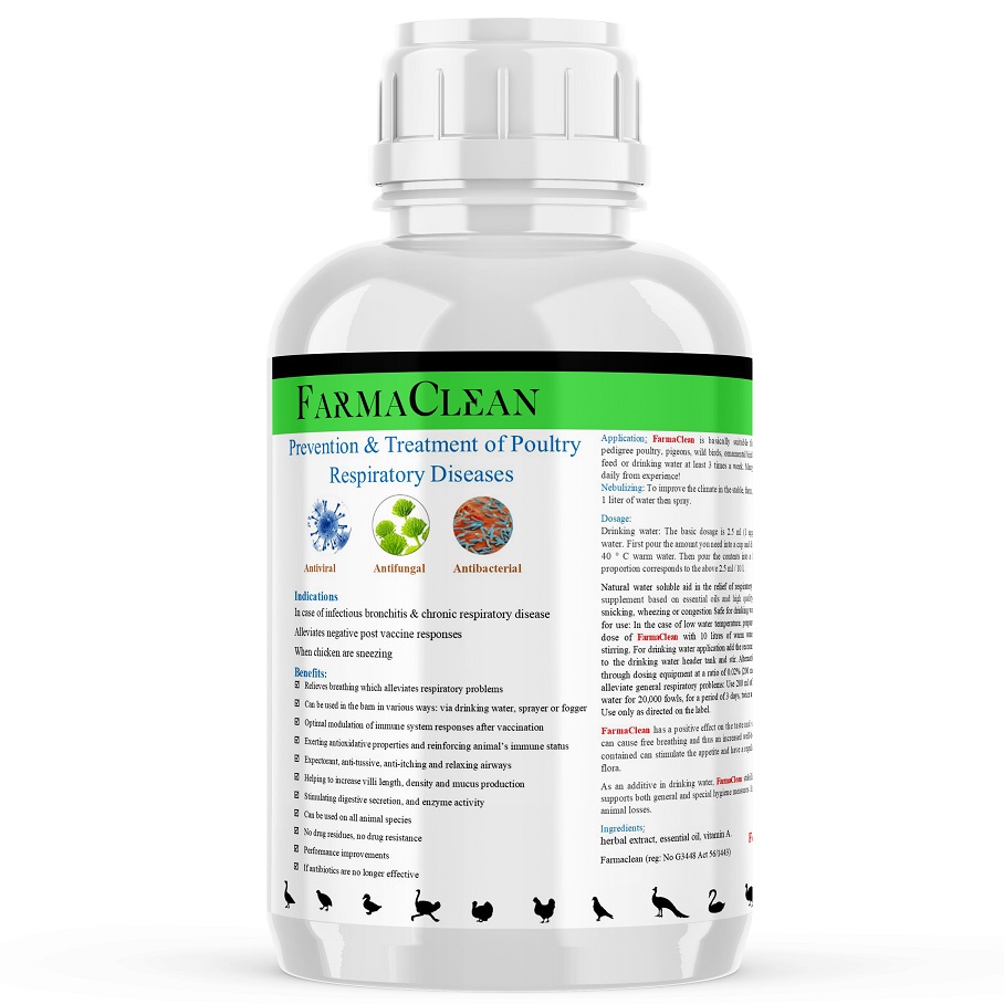 ضد عفونی کننده فارما کلین درمان بیماری نیوکاسل